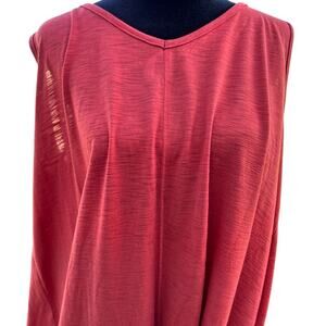 Terra & Sky Women’s sleeveless top, size 2X